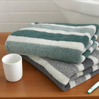 Serviette de Bain Rayée