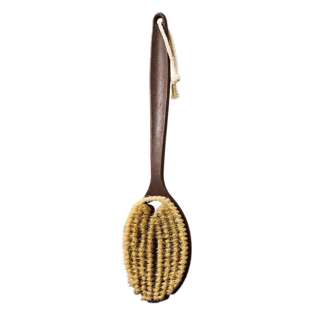 Brosse Dos Douche Fibres de Coco Manche Long