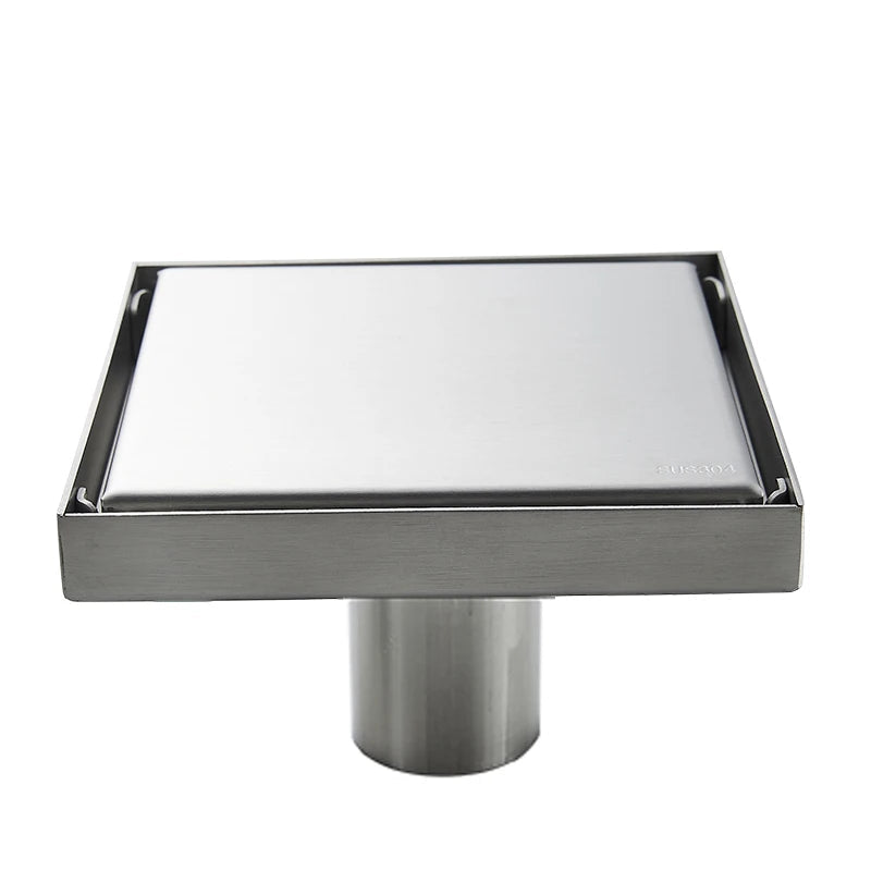 Bonde de Douche Linéaire Inox 10 à 40 cm Anti-Odeur