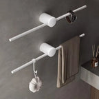 Porte-serviette mural en laiton – Design épuré, plusieurs finitions