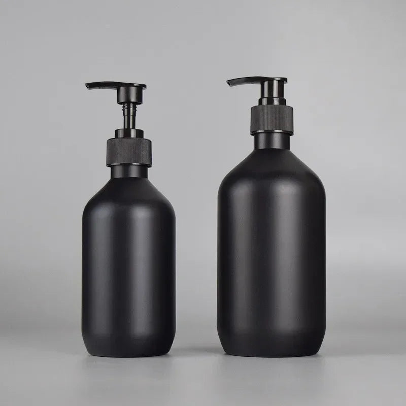 Distributeur de Savon Noir Mat Rechargeable – 300ML ou 500ML