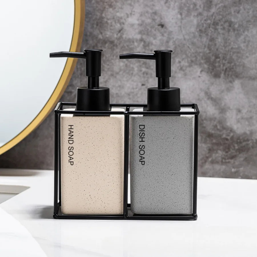 Distributeur de Savon Double Céramique