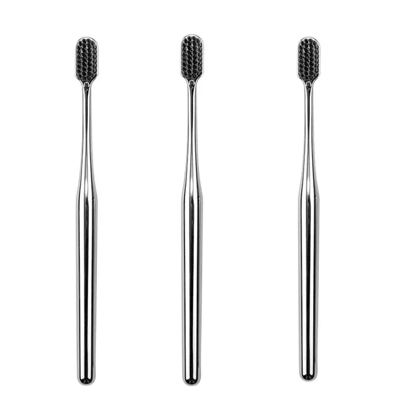 Brosse à Dents Design Dorée ou Argentée