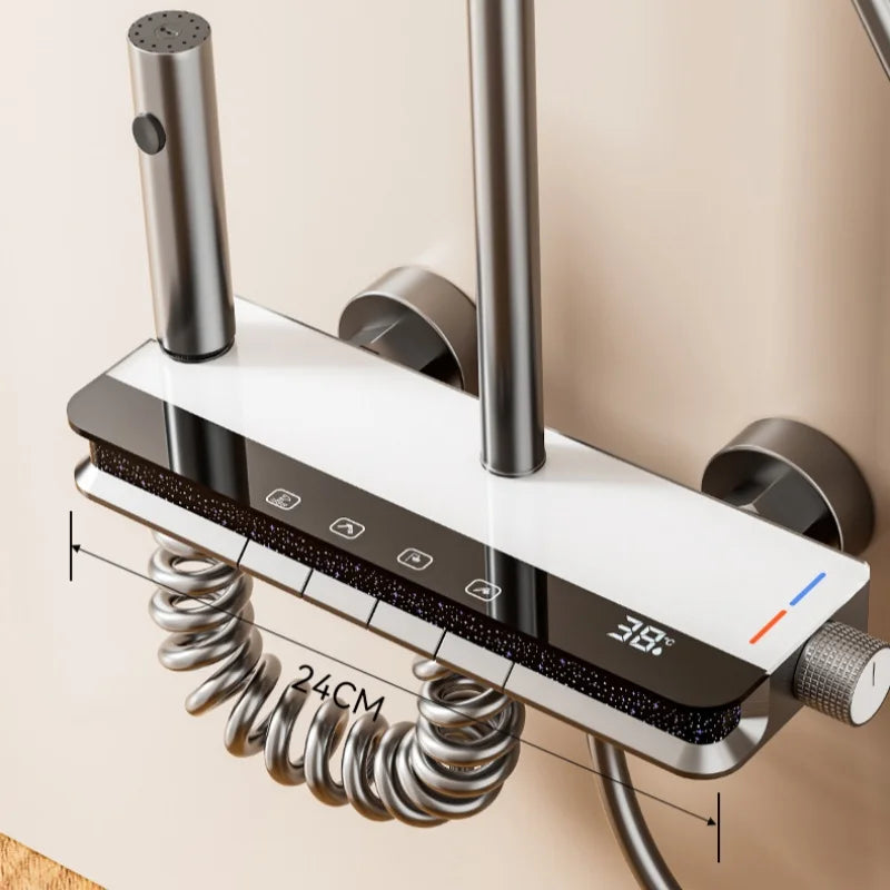 Colonne de Douche LED Digitale Réglable