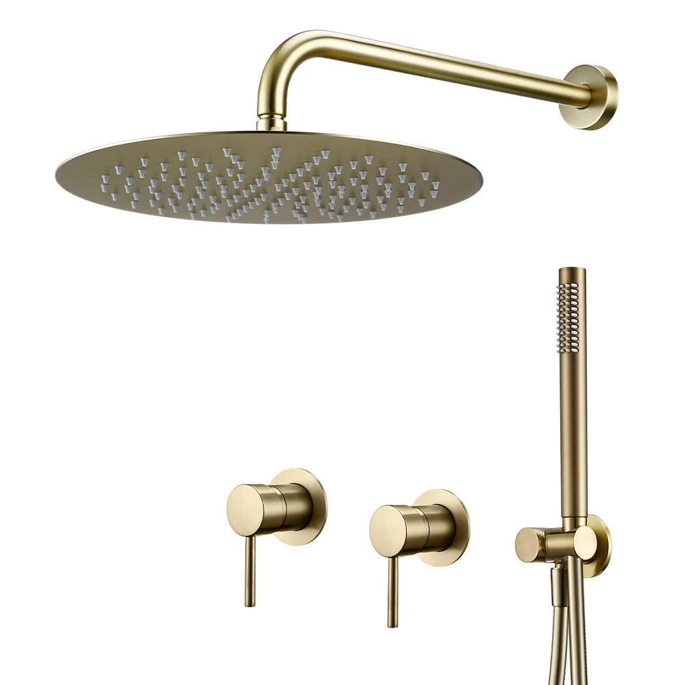 Colonne de Douche Encastrée Laiton