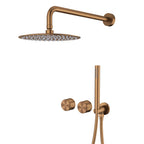 Colonne de Douche Encastrée Minimaliste en Laiton