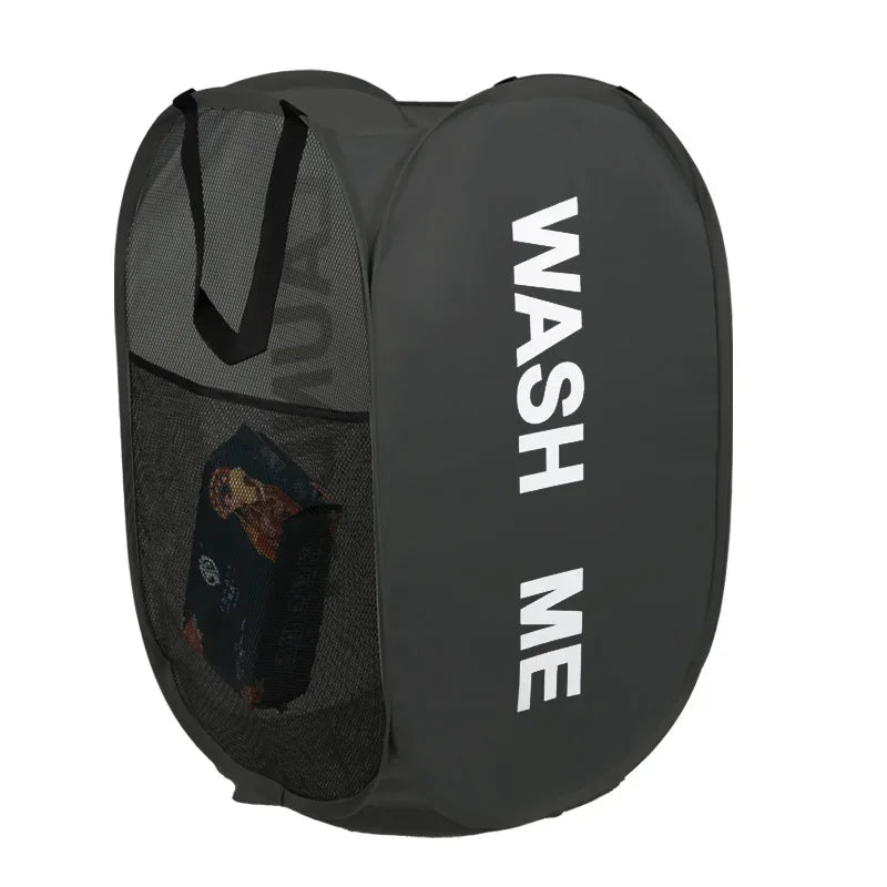 Panier à Linge Pliable Filet Respirant