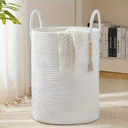 Panier à Linge Corde Coton Grande Capacité