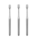 Brosse à Dents Design Dorée ou Argentée