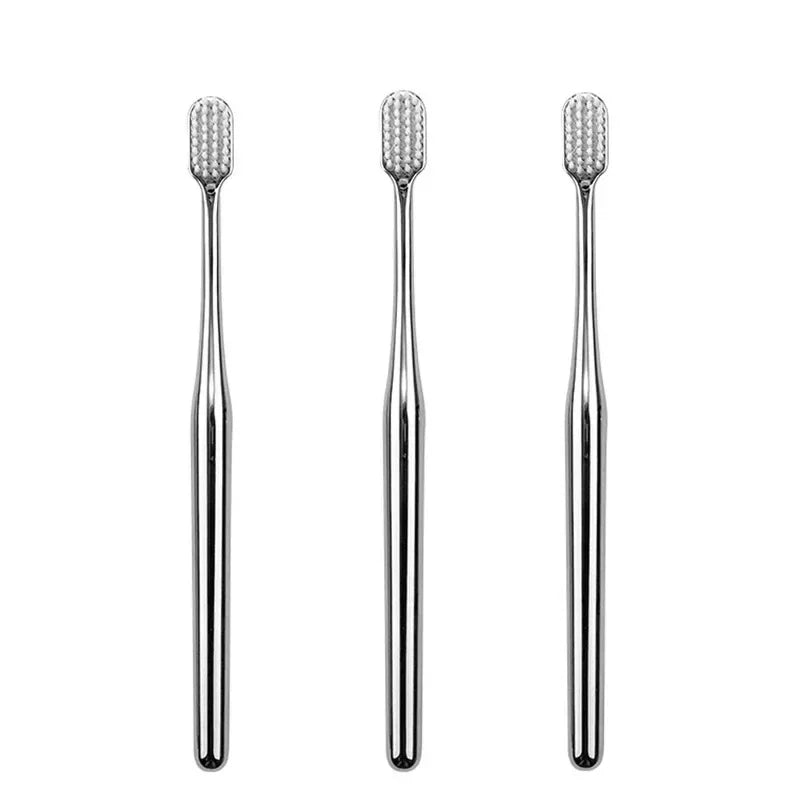 Brosse à Dents Design Dorée ou Argentée