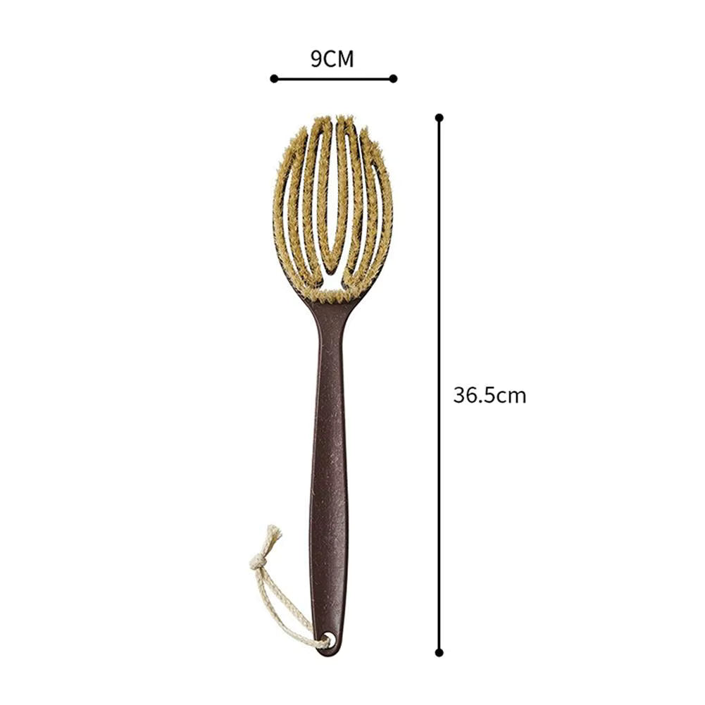 Brosse Dos Douche Fibres de Coco Manche Long