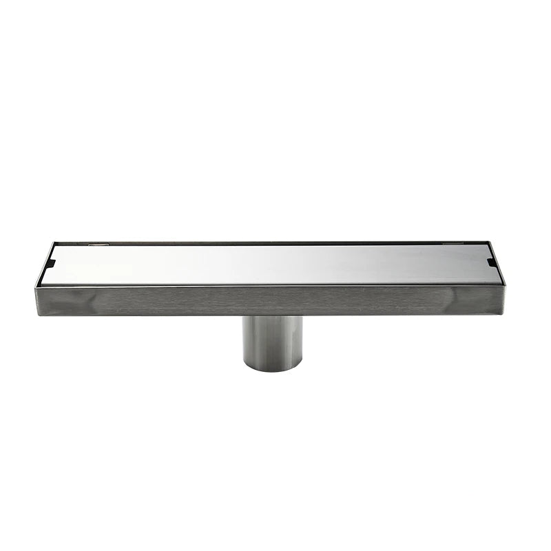 Bonde de Douche Linéaire Inox 10 à 40 cm Anti-Odeur