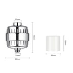 Filtre Anti-Calcaire Douche Multi-Couches