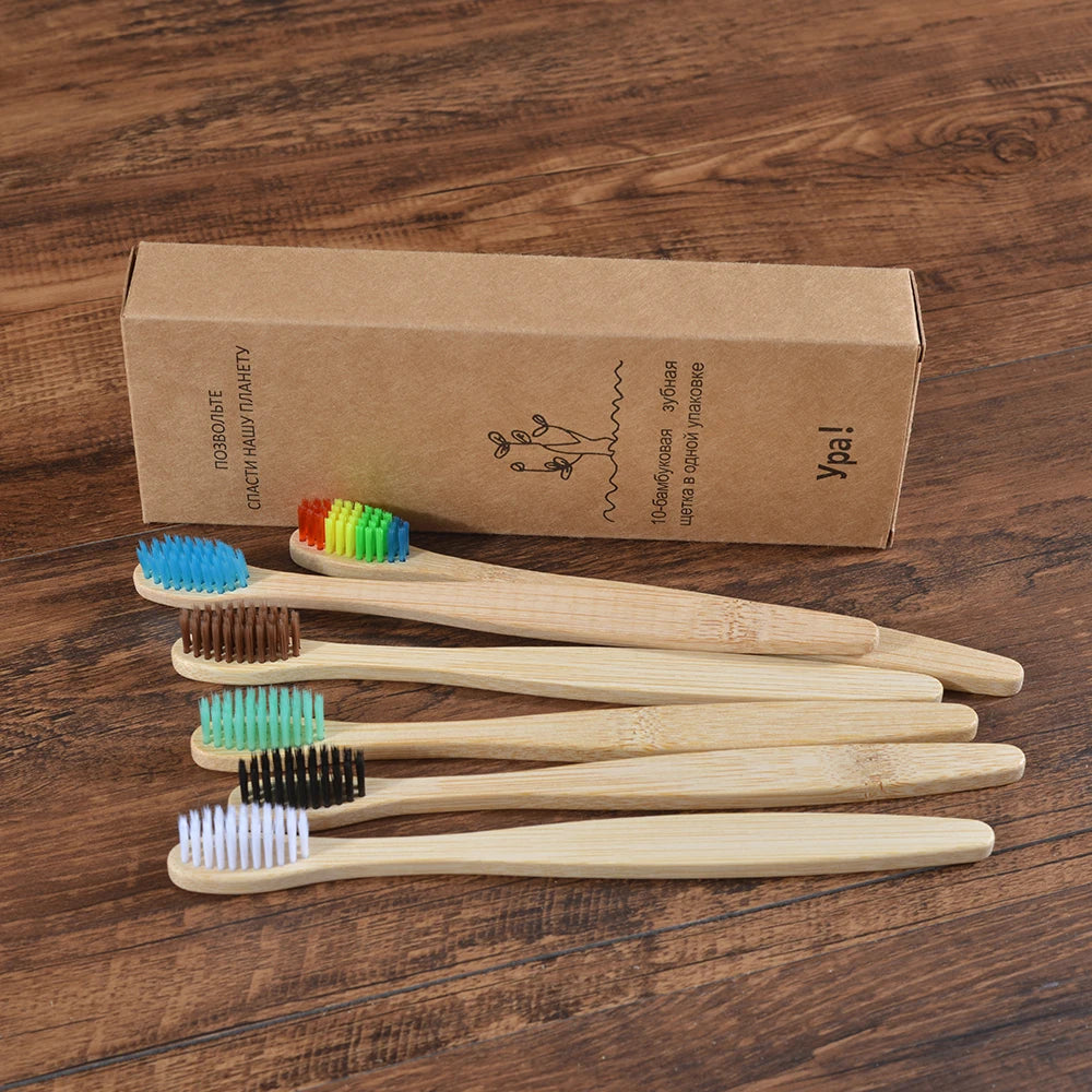 Brosse à Dents Bambou Lot 10