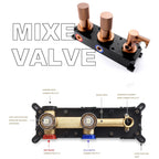 Colonne de Douche Encastrée 2 Fonctions