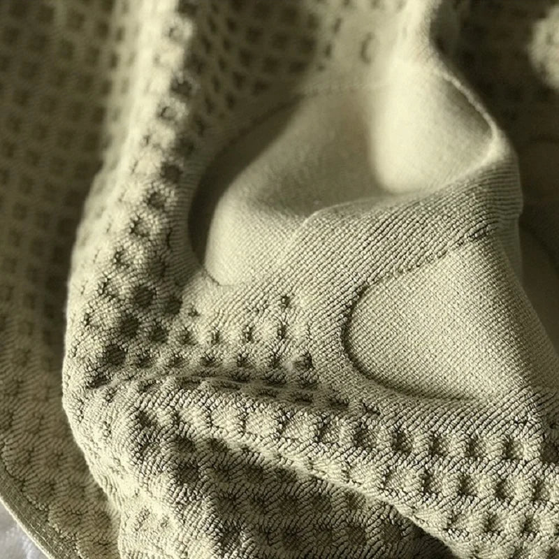 Tapis de Douche en Coton Antidérapant