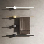 Porte-serviette mural en laiton – Design épuré, plusieurs finitions