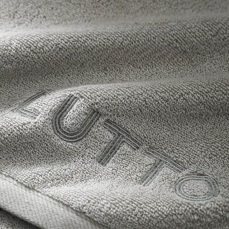 Set de Serviettes de Bain en Coton Peigné