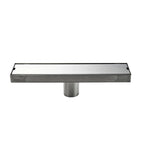 Bonde de Douche Linéaire Inox 10 à 40 cm Anti-Odeur