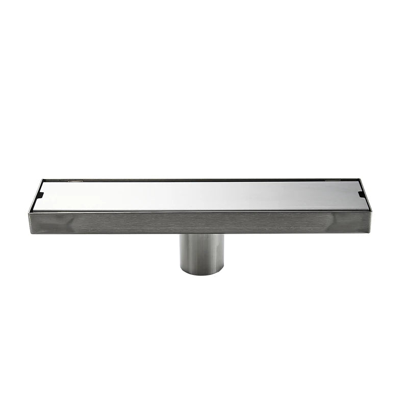 Bonde de Douche Linéaire Inox 10 à 40 cm Anti-Odeur
