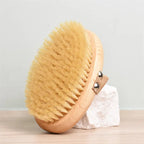 Brosse Corps Bois Exfoliante Main