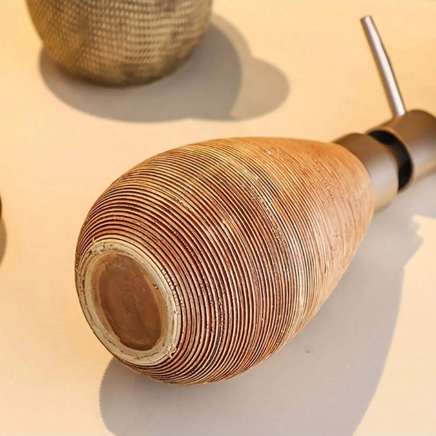 Distributeur de Savon Céramique Style Rétro