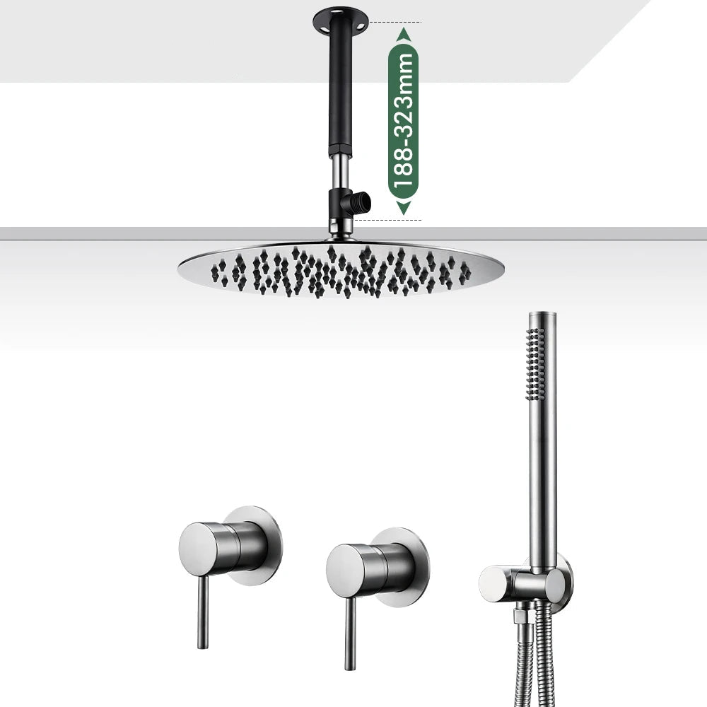 Colonne de Douche Encastrée Laiton