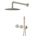 Colonne de Douche Encastrée Minimaliste en Laiton