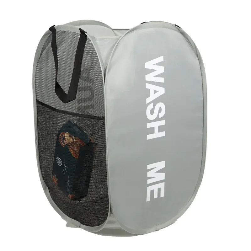 Panier à Linge Pliable Filet Respirant