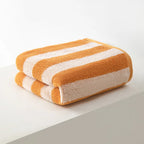 Serviette de Bain en Coton Motif Jacquard