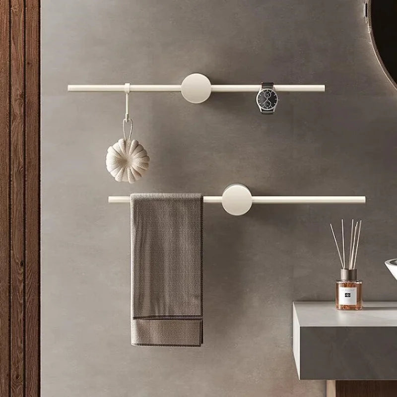 Porte-serviette mural en laiton – Design épuré, plusieurs finitions