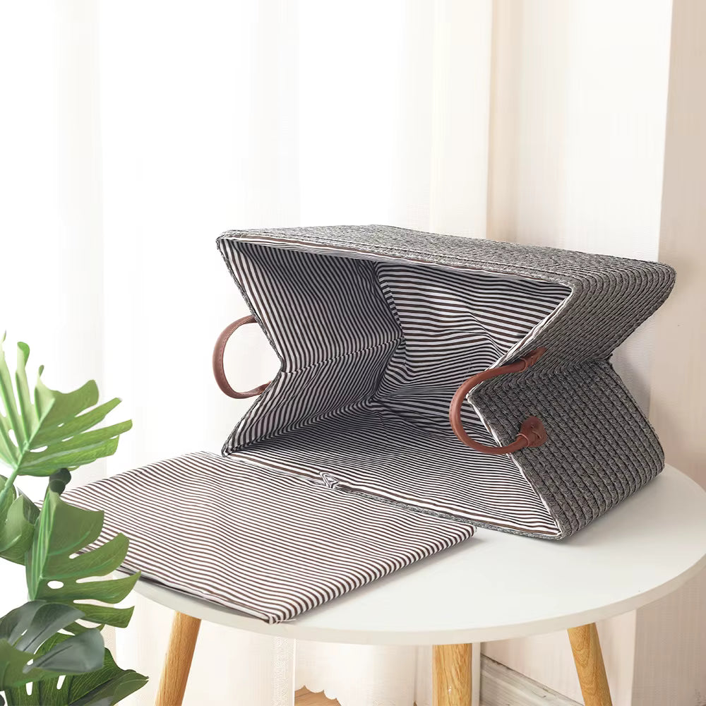 Panier à Linge Salle de Bain Pliable
