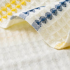 Serviette de Bain Nid d’Abeille en Coton