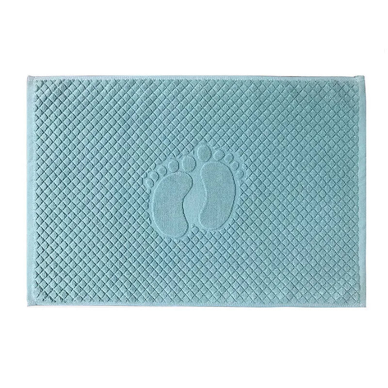 Tapis de Douche en Coton Antidérapant
