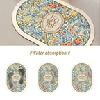 Tapis de Douche Antidérapant Floral