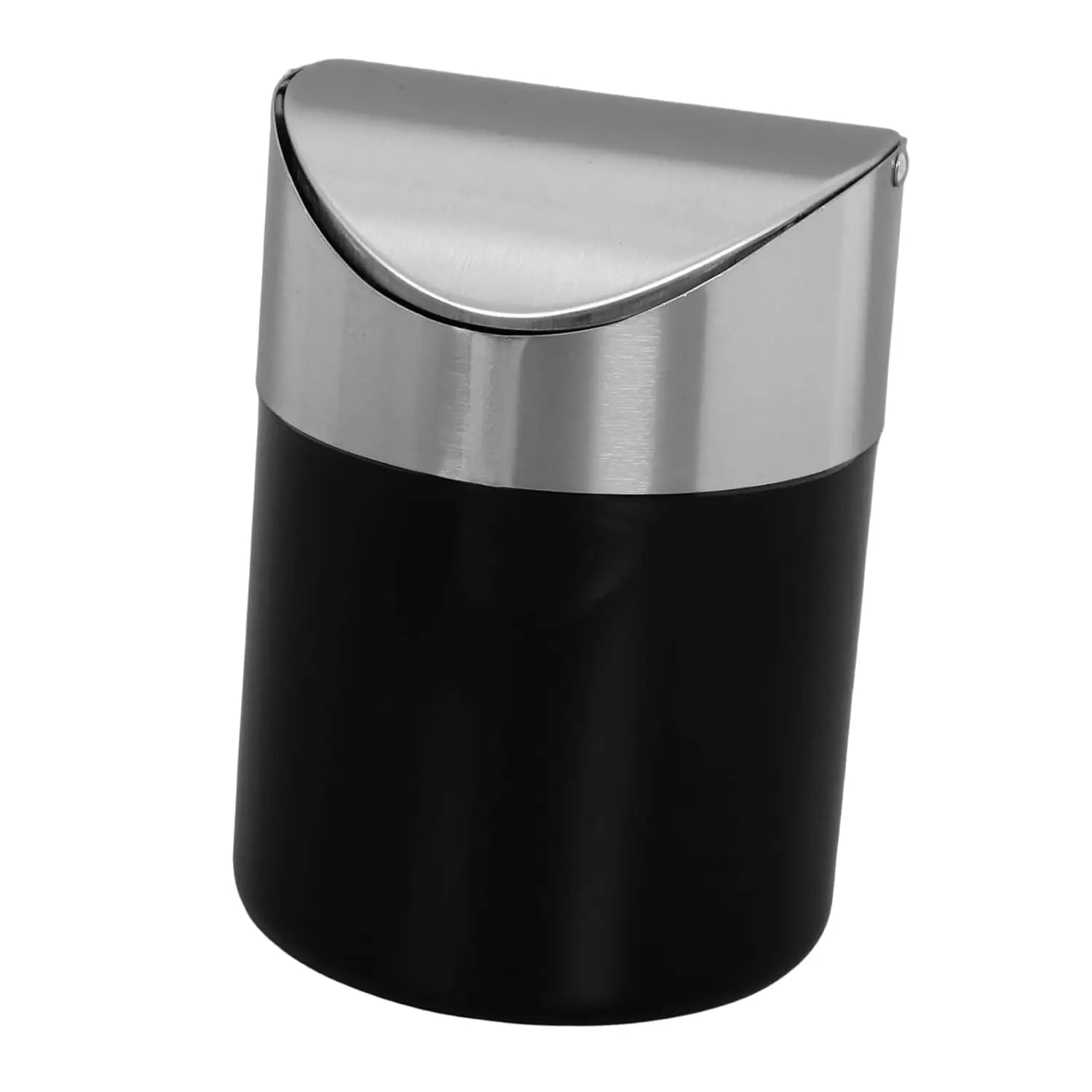 Mini Poubelle Salle de Bain Inox avec Couvercle