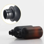 Distributeur de Savon Effet Givrée Rechargeable 500ML Lot de 2