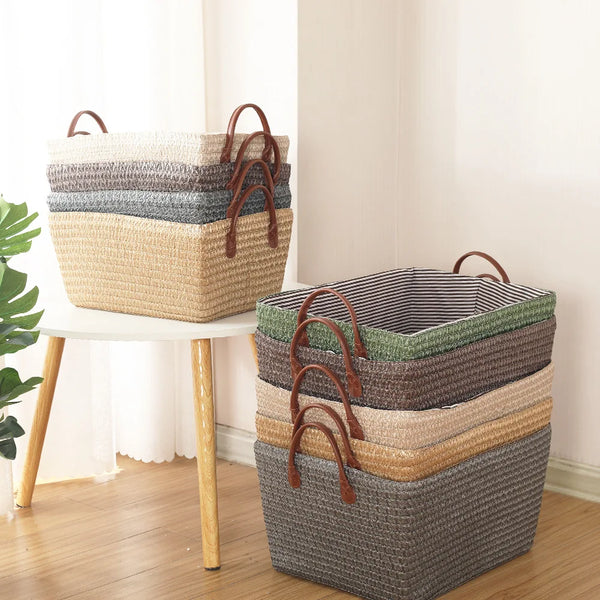 Panier à Linge Salle de Bain Pliable – 4 Coloris