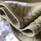 Tapis de Douche en Coton Antidérapant