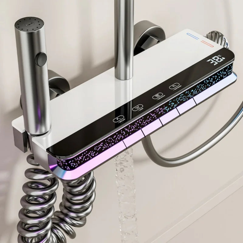Colonne de Douche LED Digitale Réglable