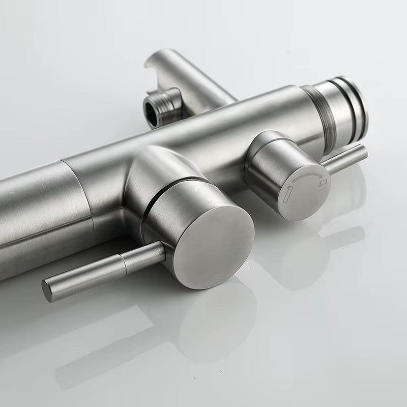 Douche Extérieure Sur Pied Inox