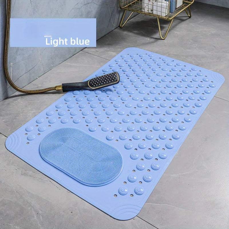 Tapis de Douche Antidérapant en PVC Rectangulaire