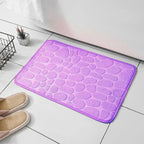 Tapis de Douche Antidérapant Effet Galets