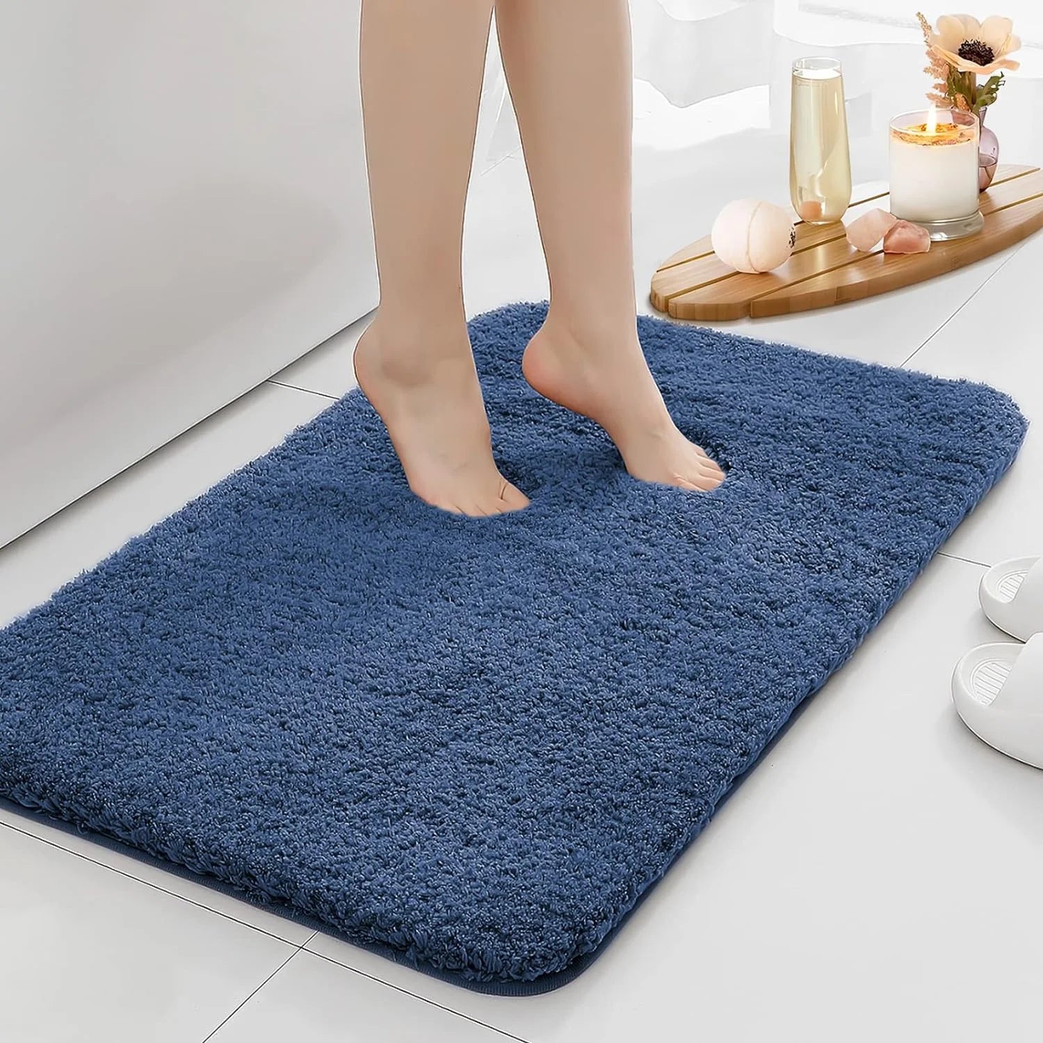 Tapis de Douche Absorbant Antidérapant
