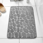 Tapis de Douche Antidérapant Effet Galets