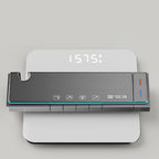 Colonne de Douche Thermostatique LED avec Panneau Verre