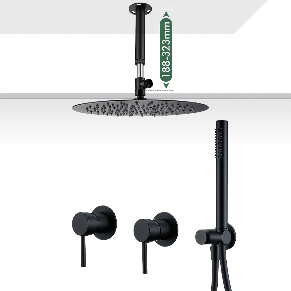 Colonne de Douche Encastrée Laiton