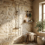Colonne de Douche Stellia – Nickel Brossé