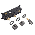 Colonne de Douche Encastrée Minimaliste en Laiton