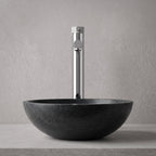 Robinet lavabo Aura chrome, vue d'ensemble du plan de vasque